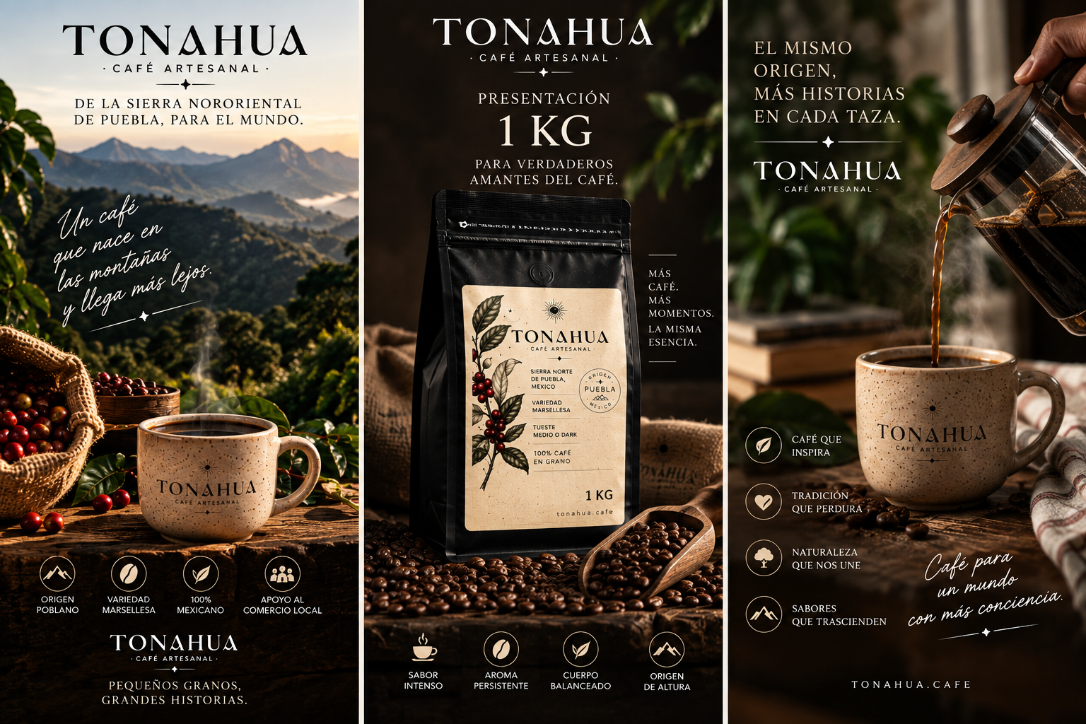 Identidad visual y producto TONAHUA